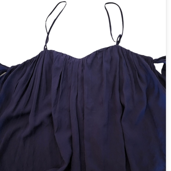 Blush Noir Ladies Blue Long Sleeve Top - Picture 6 of 9